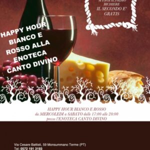 Happy hour bianco e rosso